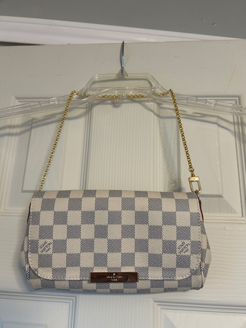 Louis Vuitton Favorite MM Damier Azur Bag